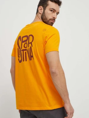 Obrázek produktu La Sportiva Tričko LA Sportiva Back Logo oranžová