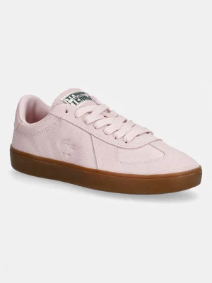 Obrázek produktu Lacoste BASESHOT PRO sneakers boty dámské semišové růžová