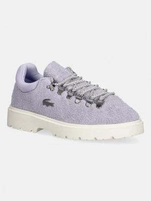 Obrázek produktu Lacoste Baseshot sneakers boty dámské semišové fialová