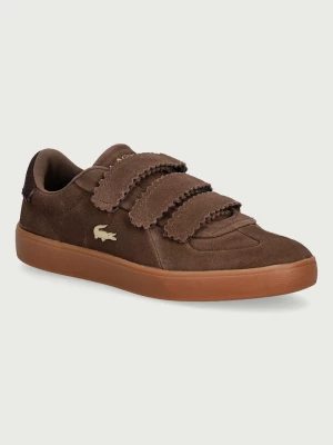 Obrázek produktu Lacoste BASESHOT STRAP sneakers boty dámské semišové hnědá
