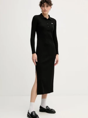 Obrázek produktu Lacoste Bavlněné šaty Lacoste černá