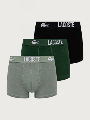 Obrázek produktu Lacoste boxerky pánské bavlněné s elastanem 3-pack zelená