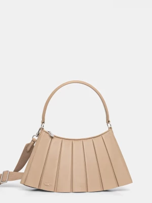 Obrázek produktu Lacoste crossbody kabelka dámská kožená béžová
