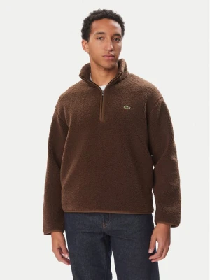 Obrázek produktu Lacoste Fleecová mikina SH8648 Tmavě hnědá Regular Fit