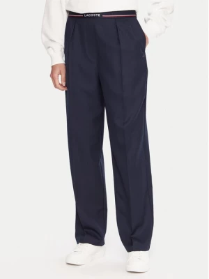 Obrázek produktu Lacoste Kalhoty z materiálu HF5307 Tmavomodrá Relaxed Fit