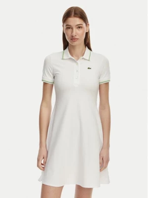 Obrázek produktu Lacoste Každodenní šaty EF5288 Bílá Regular Fit