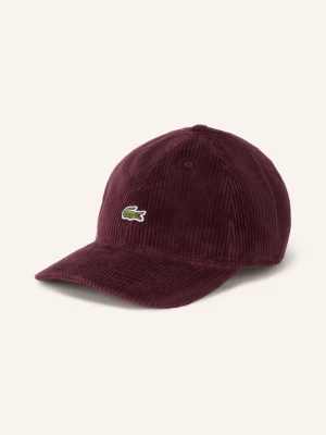 Obrázek produktu Lacoste Kordová Čepice tmavě červená