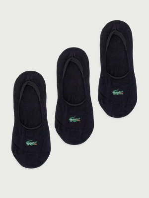 Obrázek produktu Lacoste kotníkové ponožky 3-pack černá