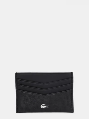 Obrázek produktu Lacoste Kožené pouzdro na karty Lacoste černá