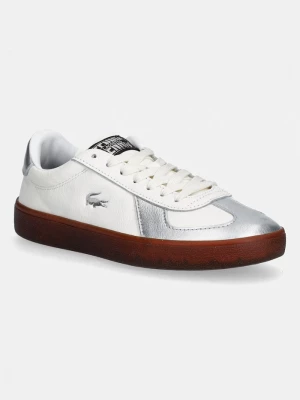Obrázek produktu Lacoste Kožené tenisky Lacoste Baseshot Pro Sneakers Silver & Gold Pack