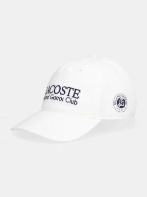 Obrázek produktu Lacoste kšiltovka bavlněná béžová