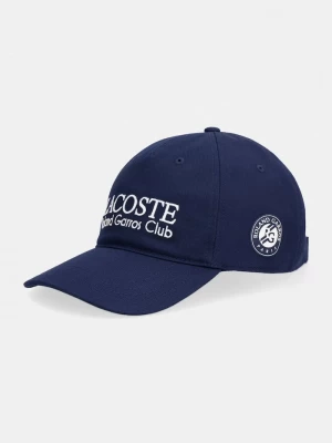 Obrázek produktu Lacoste kšiltovka bavlněná námořnická modř