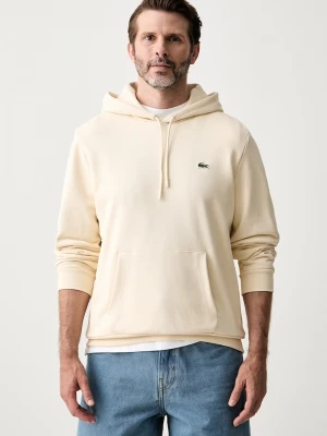 Obrázek produktu Lacoste mikina s kapucí pánská bavlněná béžová
