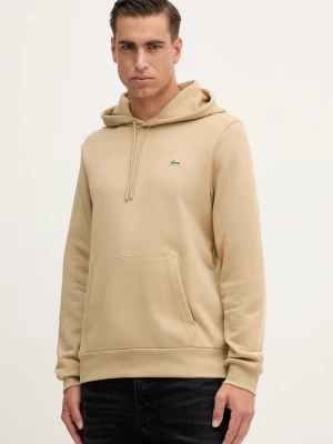 Obrázek produktu Lacoste mikina s kapucí pánská bavlněná béžová