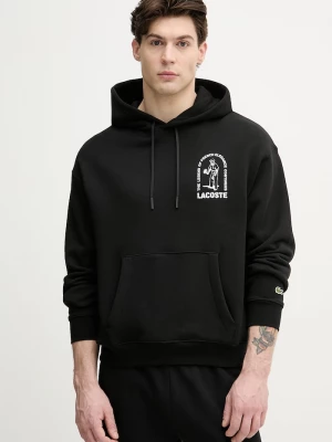 Obrázek produktu Lacoste mikina s kapucí pánská bavlněná černá