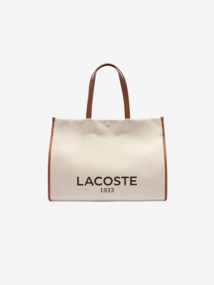 Obrázek produktu LACOSTE Nákupní taška 'Lacoste Sac Cabas Heritage Canvas Lacoste Naturel Tan' bílá