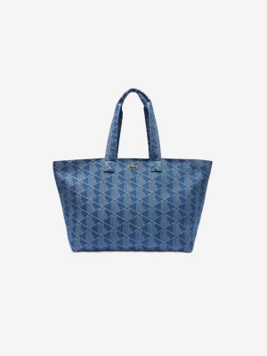 Obrázek produktu LACOSTE Nákupní taška 'Lacoste Sac Cabas XL Summer Pack Mono Jacquard Denim' modrá