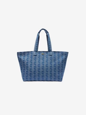 Obrázek produktu LACOSTE Nákupní taška 'Lacoste Sac Cabas XL Summer Pack Mono Jacquard Denim' modrá