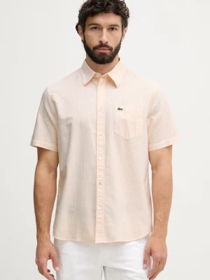 Obrázek produktu Lacoste oxfordská košile pánská bavlněná růžová