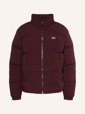 Obrázek produktu Lacoste Péřová Bunda tmavě červená