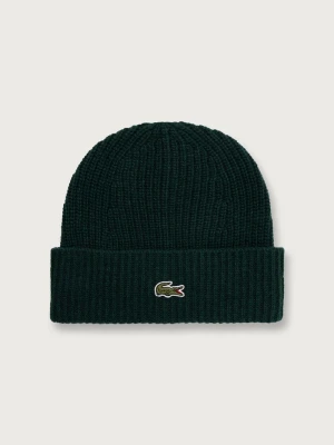 Obrázek produktu Lacoste pletená čepice vlněná zelená