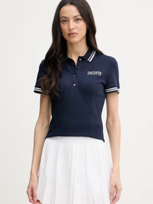 Obrázek produktu Lacoste polo dámské s bavlnou námořnická modř