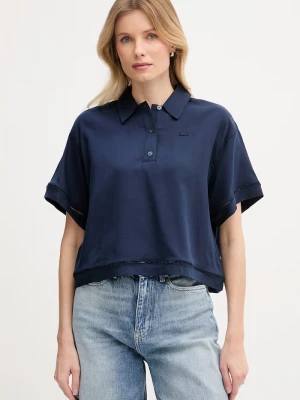 Obrázek produktu Lacoste polo dámské s lyocellem námořnická modř