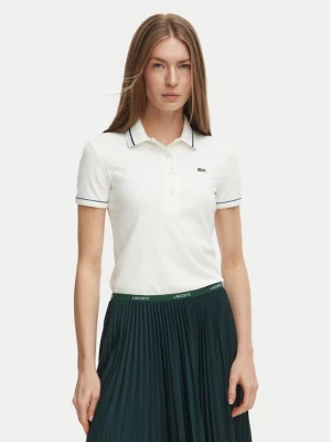 Obrázek produktu Lacoste Polokošile DF5284 Krémová Slim Fit