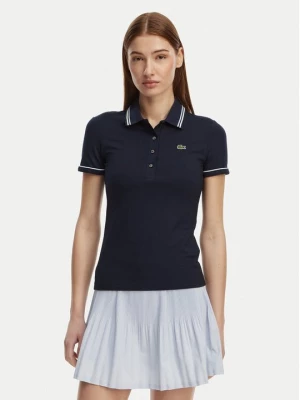 Obrázek produktu Lacoste Polokošile DF5284 Tmavomodrá Slim Fit