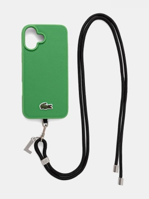 Obrázek produktu Lacoste pouzdro na telefon iPhone 16 Plus zelená