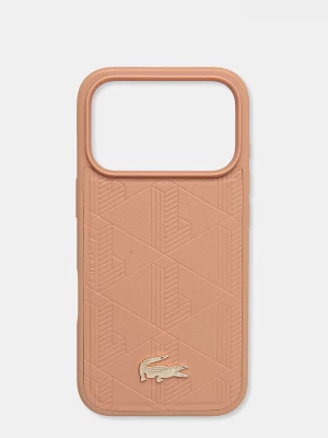 Obrázek produktu Lacoste pouzdro na telefon iPhone 17 Pro oranžová