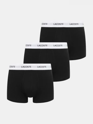Obrázek produktu Lacoste přiléhavé boxerky pánské bavlněné s elastanem 3-pack černá