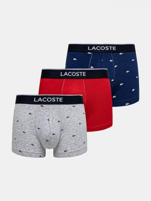 Obrázek produktu Lacoste přiléhavé boxerky pánské bavlněné elastanem 3-pack námořnická modř