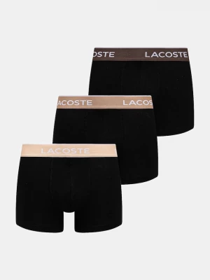 Obrázek produktu Lacoste přiléhavé boxerky pánské bavlněné s elastanem 3-pack černá