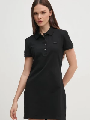 Obrázek produktu Lacoste šaty s bavlnou černá
