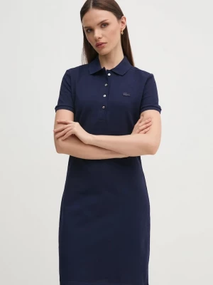Obrázek produktu Lacoste šaty s bavlnou námořnická modř
