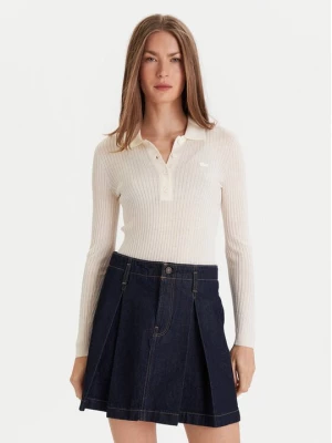 Obrázek produktu Lacoste Svetr AF4006 Écru Slim Fit Krémová