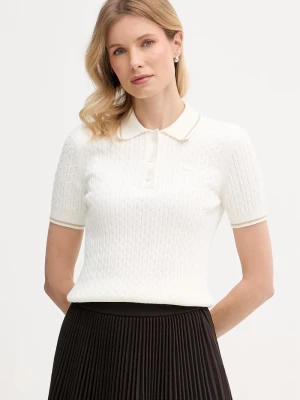 Obrázek produktu Lacoste svetrové polo dámské s bavlnou béžová