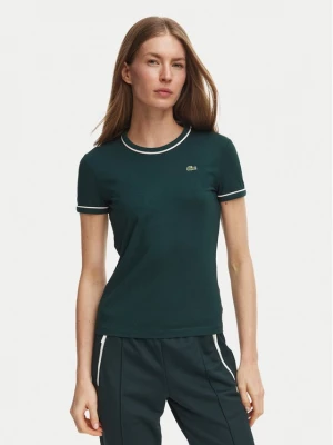 Obrázek produktu Lacoste T-Shirt TF5289 Tmavě zelená Slim Fit
