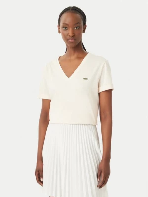 Obrázek produktu Lacoste T-Shirt TF7300 Krémová Regular Fit