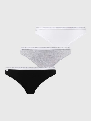 Obrázek produktu Lacoste tanga dámské bavlněné s elastanem 3-pack