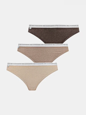 Obrázek produktu Lacoste tanga dámské bavlněné s elastanem 3-pack
