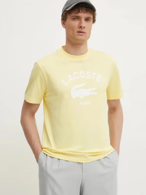 Obrázek produktu Lacoste tričko pánské bavlněné žlutá