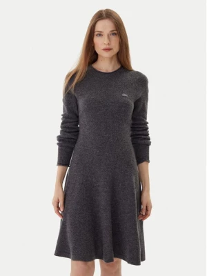 Obrázek produktu Lacoste Úpletové šaty EF4161 Šedá Regular Fit