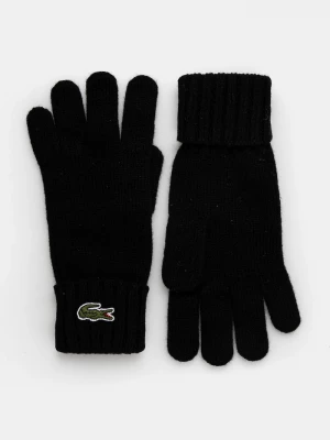Obrázek produktu Lacoste rukavice vlněné černá