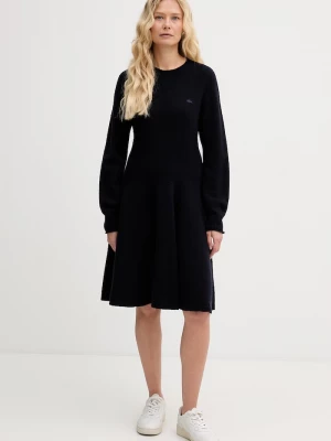 Obrázek produktu Lacoste Vlněné šaty Lacoste námořnická modř