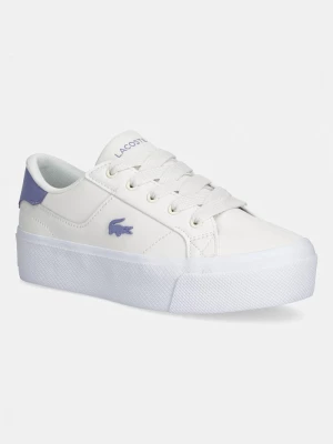 Obrázek produktu Lacoste Ziane Platform Leather Sneakers boty dámské béžová