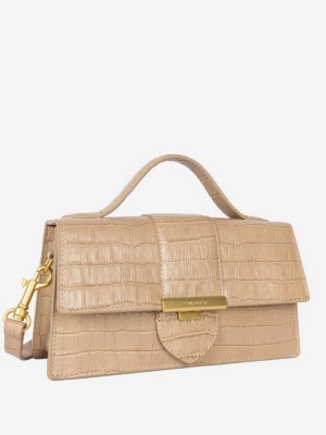 Obrázek produktu LANCASTER Paris Kabelka 'Lancaster Sac baguette A rabat avec fermoir M Croco Ily Naturel' béžová