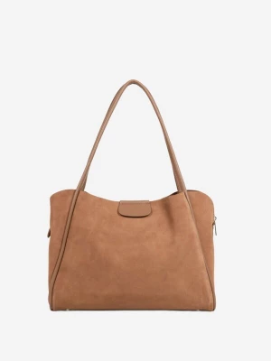 Obrázek produktu LANCASTER Paris Nákupní taška 'Lancaster Sac cabas épaule Aimantée L Suède Ida Moka' hnědá
