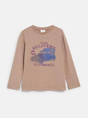 Obrázek produktu Langarmshirt mit Artwork s.Oliver hnědá